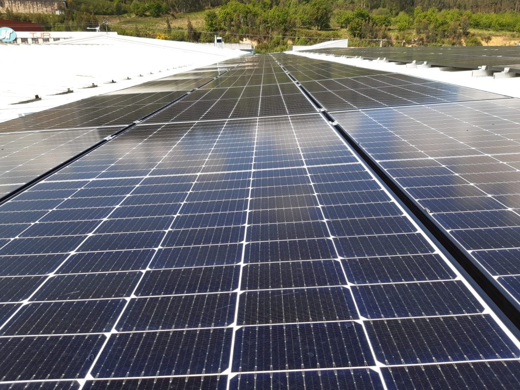 Instalación Solar industrial Twsolar Galicia